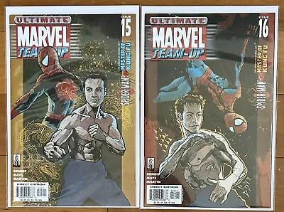 Buy Ultimate Marvel Team-Up #15,16 Spider-Man & Shang Chi Master Of Kung Fu Bendis • 7.88£