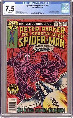 Buy Spectacular Spider-Man Peter Parker #27 CGC 7.5 1979 4270775023 • 45.78£
