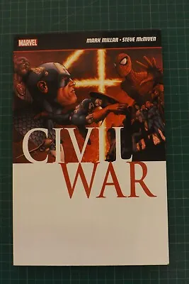 Buy Graphic Book Comic By Marvel Civil War Mark Millar Gn183 • 4.99£