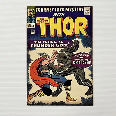 Buy Journey Into Mystery #118 1965 FN 1st Appearance Of The Destroyer • 150£