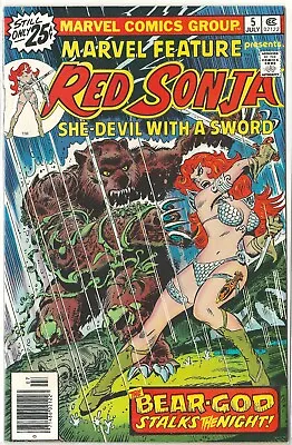 Buy 1976 Marvel Feature # 5 Red Sonja - Great Condition • 4.47£