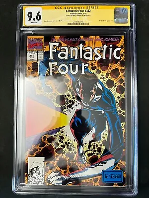 Buy Fantastic Four #352 CGC SS 9.6 Signed By Walt Simonson 1st Minute Men • 79.95£
