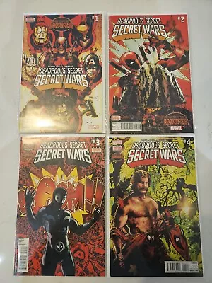 Buy Marvel Comics - Secret Wars : Deadpool's Secret Secret Wars #1 #2 #3 #4 (2015) • 15£