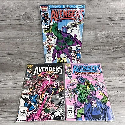 Buy Avengers #267, 268 & 269 (Marvel, 1986) Kang Dynasty Set 1st Council Of Kangs • 32.02£