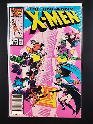 Buy The Uncanny X-men #208 Newsstand Edition Marvel Comics 1st Use Of Omega Class • 7.54£