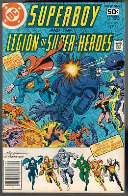 Buy Superboy Legion Of Super-Heroes 243  Earthwar Part 3!  VF 1978 DC Comic • 3.96£