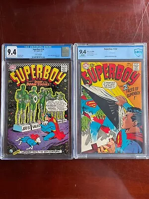 Buy Superboy #136 & #152 CGC 9.4 Neal Adams Cover The John G. Fantucchio Pedigree • 288.22£
