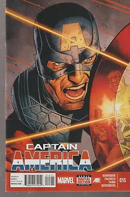 Buy Marvel Comics Captain America #15 (2014) 1st Print Vf+ • 2.25£