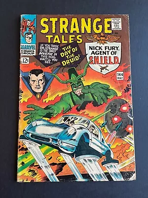 Buy Strange Tales #144 - 1st Appearance Of Jasper Sitwell (Marvel, 1966) VG • 13.75£