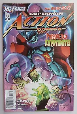 Buy Action Comics #6 - New 52 - 1st Printing DC Comics April 2012 F/VF 7.0 • 4.45£