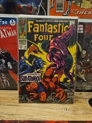 Buy Fantastic Four #76 Marvel 1968 Stan Lee & Jack Kirby Silver Surfer & Galactus! • 12.93£