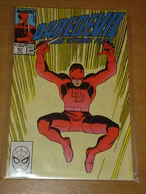 Buy Daredevil #271 Marvel Comic Nm (9.4) Condition October 1989 • 6.99£