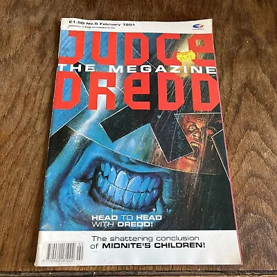 Buy 2000 AD Judge Dredd The Megazine Comic Prog No 5 Dec 1991 John Wagner Rare • 5.49£