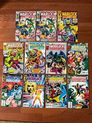 Buy Warlock And The Infinity Watch Marvel Comic Lot 2 5 8 11 13 15 34 35 36 37 38 39 • 15.98£
