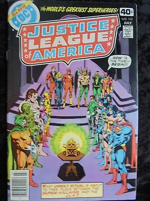 Buy Justice League Of America #168 Dc Comics 1979 Identity Crisis Jsa • 11.98£