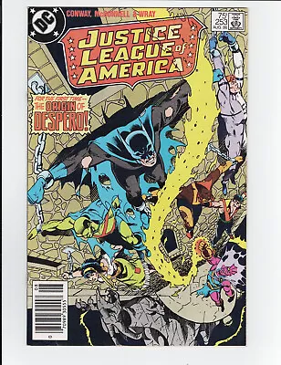 Buy Justice League Of America #253 VF- 7.5 And #254 VF 8.0 Newsstand White Pages • 17.42£