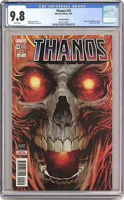 Buy Thanos #15B Shaw Variant 2nd Printing CGC 9.8 2018 3951515001 • 87.95£