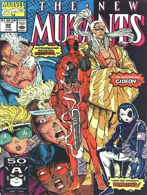 Buy New Mutants #98 NEW METAL SIGN: 1st Deadpool + Domino & Gideon • 15.68£