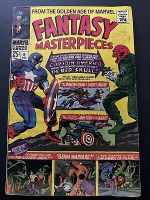 Buy Fantasy Masterpieces #6 Silver Age Marvel Comics December 1966 Captain America • 9.99£