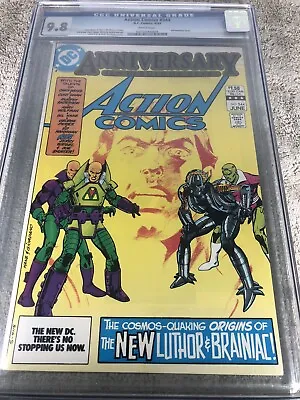 Buy Superman Action Comics 544 CGC 9.8 George Perez 6/1983 1st New Luthor Armor • 135.05£