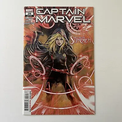 Buy Marvel Comics Captain Marvel #28 NM 1st Print 2021 Sorceress Supreme • 2.36£