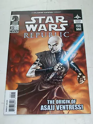 Buy Star Wars Republic #60 2003 NM- Dark Horse Origin Of Asajj Ventress • 39.72£
