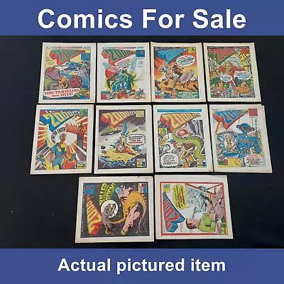 Buy 2000AD Progs #30 31 32 33 34 35 36 37 38 39 - 10 Comics From 1977 (LOT#11986) • 44.99£