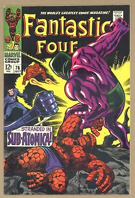 Buy Fantastic Four 76 (FN) Silver Surfer, Galactus! Stan Lee 1968 Marvel Comics U454 • 35.62£