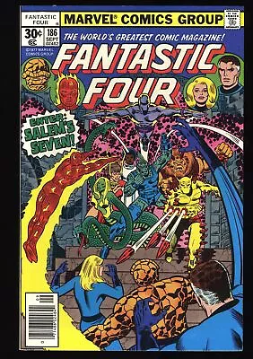 Buy Fantastic Four #186 NM 9.4 1st Salem's Seven! Marvel 1977 • 46.87£