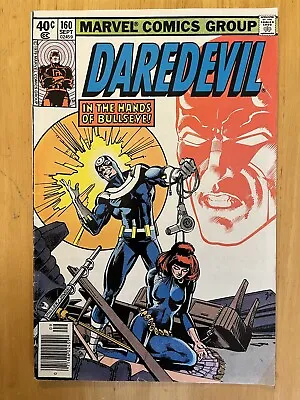 Buy Daredevil #160 **VF** 3rd Frank Miller DD Black Widow Bullseye Marvel Comics • 19.75£