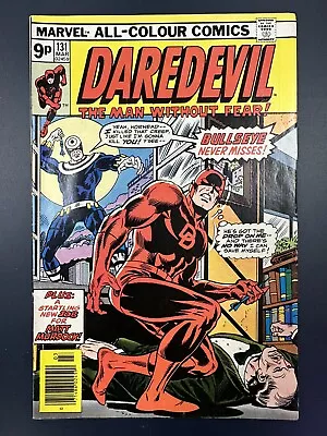 Buy DAREDEVIL 131 MARVEL COMICS 1975 First App Bullseye  Includes Marvel Stamp • 120£