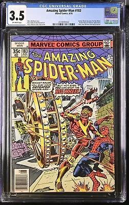 Buy Amazing Spider-Man #183 - Aug 1978 - Marvel Comics- CGC Grading 3.5 • 48.26£
