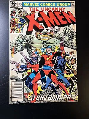 Buy Uncanny X-Men #156 Chris Claremont Starjammers Marvel Comics 1982 • 11.82£
