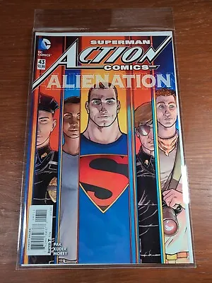 Buy Superman Action Comics #43 (New 52 DC Comics) 1st Print NM/ M Bagged/ Boarded • 6.52£