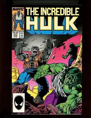 Buy (1987) The Incredible Hulk #332 -  DANCE WITH THE DEVIL!  (8.5) • 8.52£