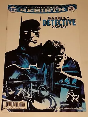 Buy Detective Comics #939 Variant Vf (8.0 Or Better) Batman October 2016 Dc Comics  • 3.30£