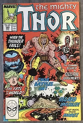 Buy The Mighty Thor No. #389 March 1988 Marvel Comics VG/G • 5£