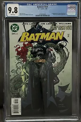 Buy BATMAN #609 CGC 9.8 WP, DC Comics 1st Appearance Tommy Elliot Hush Jim Lee 2003 • 151.91£
