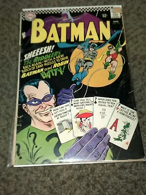 Buy Batman 179 - 2nd Riddler Silver Age - Fair / Good 1.5 • 27.98£