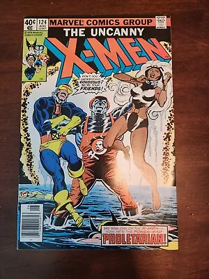 Buy Uncanny X-Men #124 First Appearance Proletarian! Newsstand Copy • 22.16£