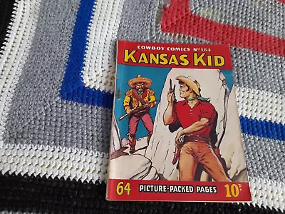 Buy Kansas Kid Cowboy Comics Number 184 1950's Percy Brothers Box 35 • 6£