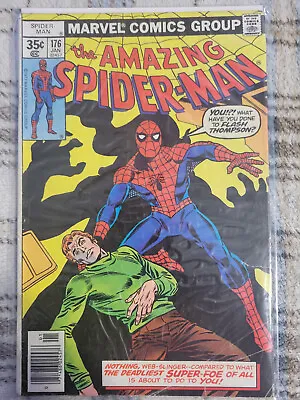 Buy Amazing Spider-man #176, FN, 1st New Green Goblin RARE KEY ISSUE • 7.99£