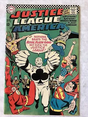 Buy Justice League Of America #43 (Mar 1966, DC) First Royal Flush Gang! • 63.54£