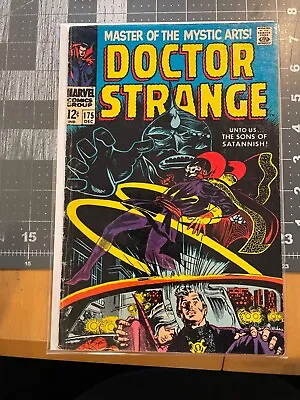 Buy DOCTOR STRANGE 175 1ST CLEA COVER & SONS OF SATANNISH 1968 Combined Shipping  • 39.59£