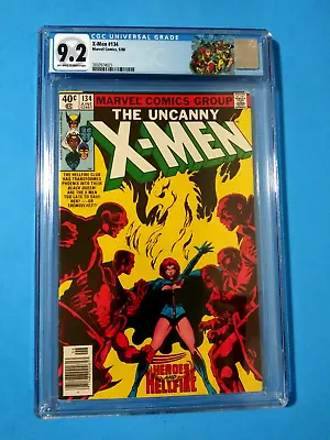 Buy UNCANNY X-MEN # 134 JUN 1980 Hellfire Club Dark Phx CGC Grade 9.2 Marvel Comic • 254.19£