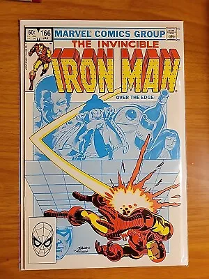 Buy VD -- Marvel Iron Man #166 1983 1st Full App Of Obadiah Stane Iron Monger • 6.30£