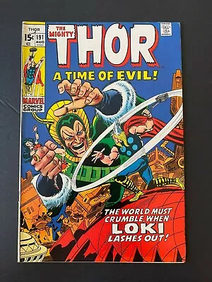 Buy Thor #191 - 1st Appearance Of Durok (Marvel, 1962) VF- • 25.56£