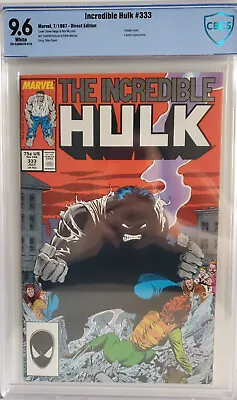 Buy The Incredible Hulk #333 CBCS 9.6 Todd McFarlane • 130.65£