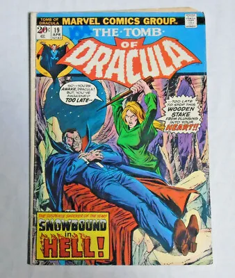 Buy TOMB OF DRACULA #19 * Marvel Comics * 1973 - Value Stamp - Mephisto - Vintage • 13.38£