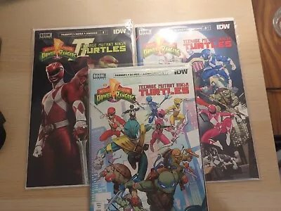 Buy Power Rangers Teenage Mutant Ninja Turtles #1 + #5 June 2022 • 20£
